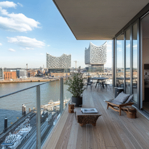 Modernes Studio-Apartment in Hamburg-HafenCity